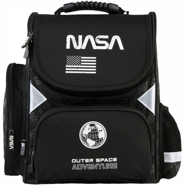 NASA TORNISTER SZKOLNY DLA CHŁOPAKÓW DO PODSTAWÓWKI KOSMOS CZARNY PASO