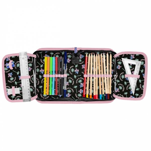 TORNISTER STITCH DO 1 KLASY DLA DZIEWCZYNKI KOMPLET 6w1 STICH i LILO PASO