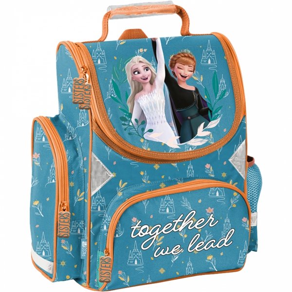 SZKOLNY TORNISTER KRAINA LODU ZESTAW 3el DLA DZIEWCZYNEK FROZEN DO KLAS 1-4