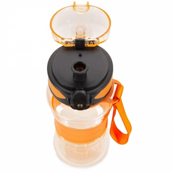 Pomarańczowa Butelka na Wodę Bidon Młodzieżowy 550ml Tritanum Free BPA CoolPack [67539CP]