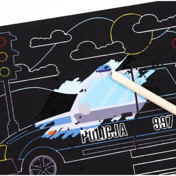 Wydrapywanka Auta Cars Zdrapywanka 6 Kartek dla Chłopaka [WYAKA]