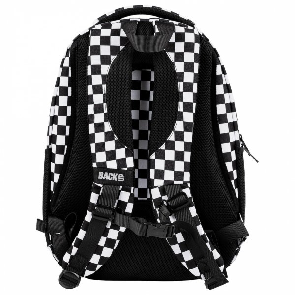 SZACHOWNICA PLECAK MŁODZIEŻOWY MODNY BACKUP SZKOLNY KRATKA DERFORM 4 komo.