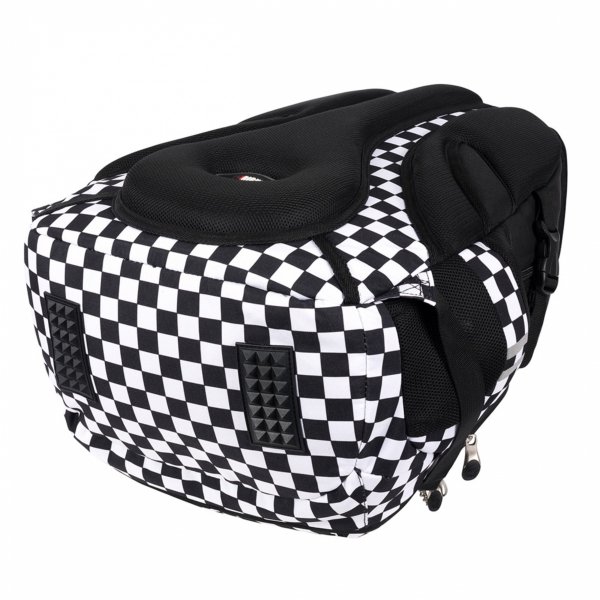 ST.RIGHT PLECAK SZKOLNY MŁODZIEŻOWY SZACHOWNICA K-POP CHAIN DUŻY ZESTAW 3el