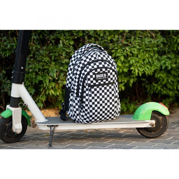 SZACHOWNICA SZKOLNY PLECAK BACKUP 3el MŁODZIEŻOWY KRATKA DO SZKOŁY DERFORM