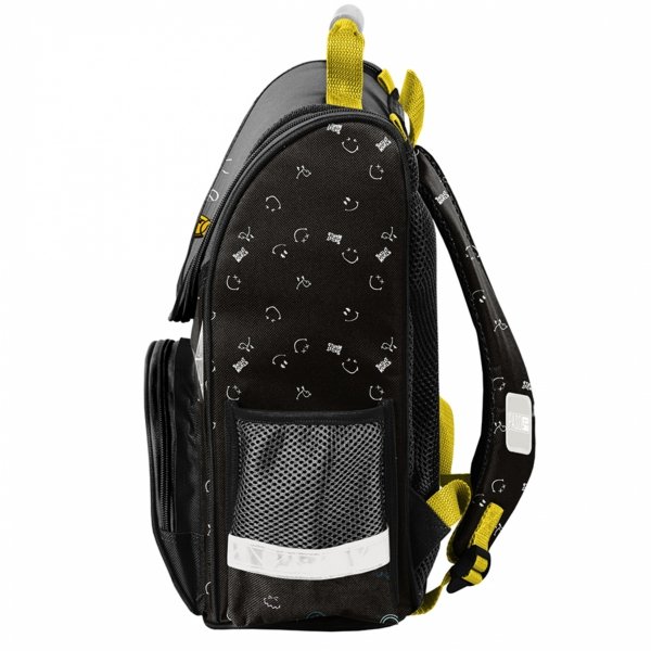 TORNISTER SZKOLNY EMOTKI SMILEY DO 1 KLAS KOMPLET 6w1 BUŹKI EMOTIKONY PASO