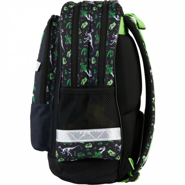 DINOZAURY PLECAK CHŁOPIĘCY SZKOLNY TYRANOZAUR DO PODSTAWÓWKI ZESTAW 5w1