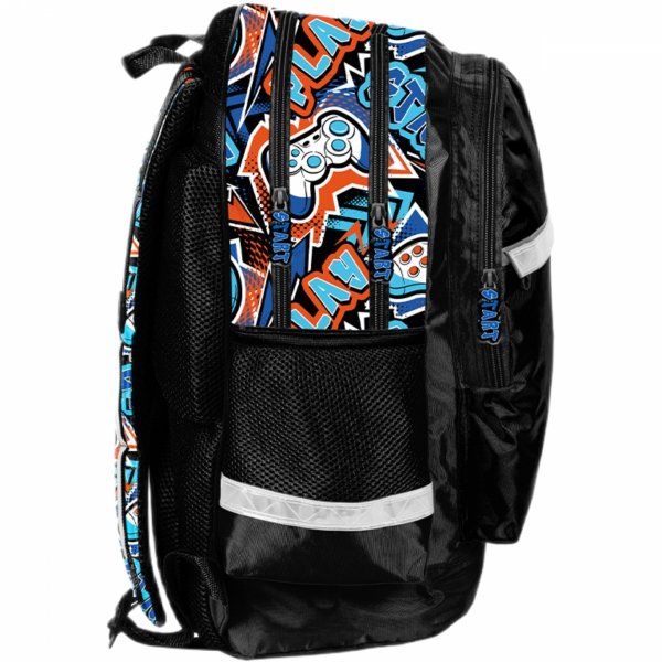 GAMER PLECAK SZKOLNY DO PODSTAWÓWKI GRA GRY DO 1 KLASY GAMING CHŁOPIĘCY