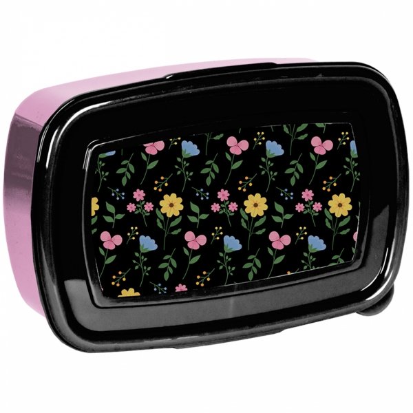 KOMPLET 2w1 BIDON ŚNIADANIÓWKA DLA DZIEWCZYNY DO SZKOŁY NA DRUGIE ŚNIADANIE