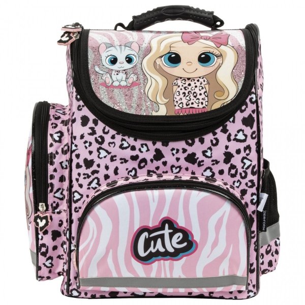 Tornister Szkolny dziewczęcy Best Friends Różowy [TEMBBF10]