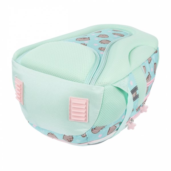 PLECAK PUSHEEN MINT KOMPLET 3w1 MAJEWSKI DLA DZIEWCZYNY KOT KOTKI