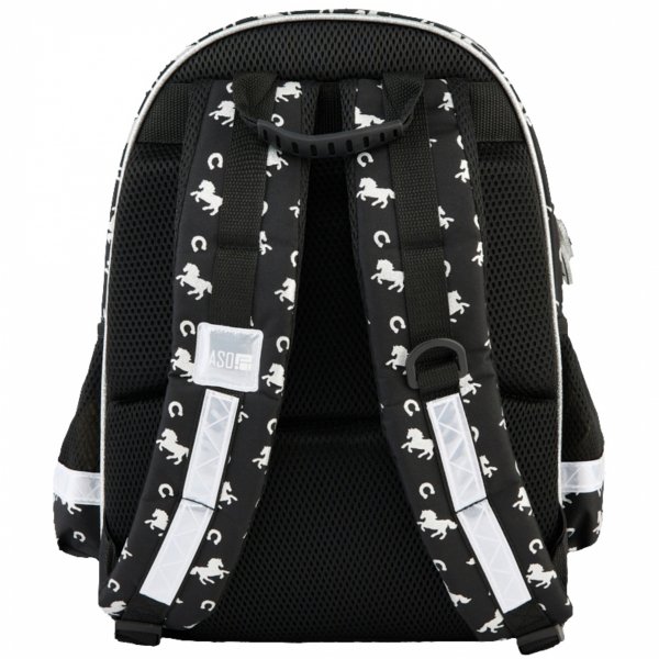 KOMPLET 3w1 KOŃ PLECAK SZKOLNY DLA UCZENNIC DO KLAS 1-4 Z KONIEM HORSE