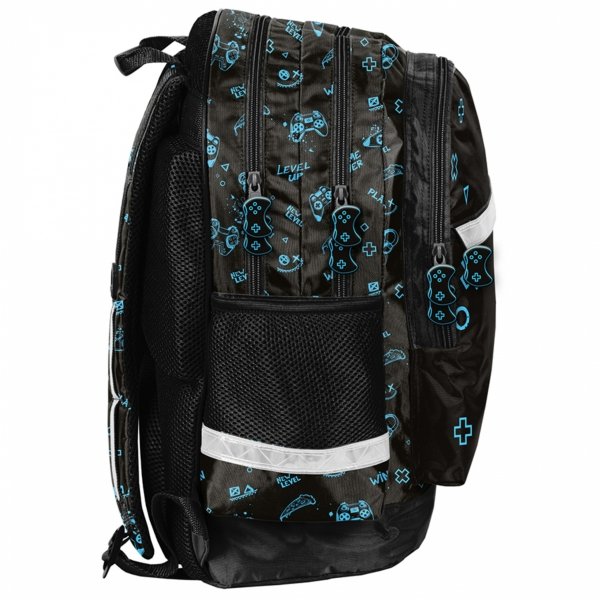 PLECAK GAMEPAD SZKOLNY GAMER DO 1-3 KLASY PODSTAWÓWKI GAMING GRY GRA