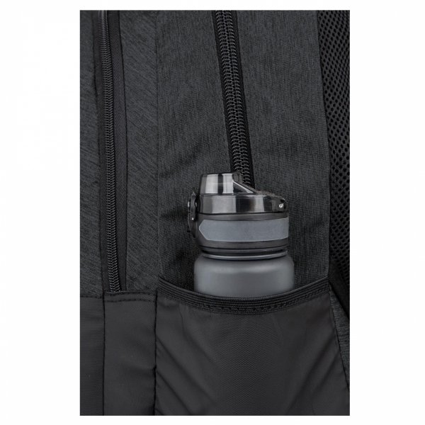 Czarny CoolPack Plecak CP Młodzieżowy Szkolny 3 komorowy [C10164]
