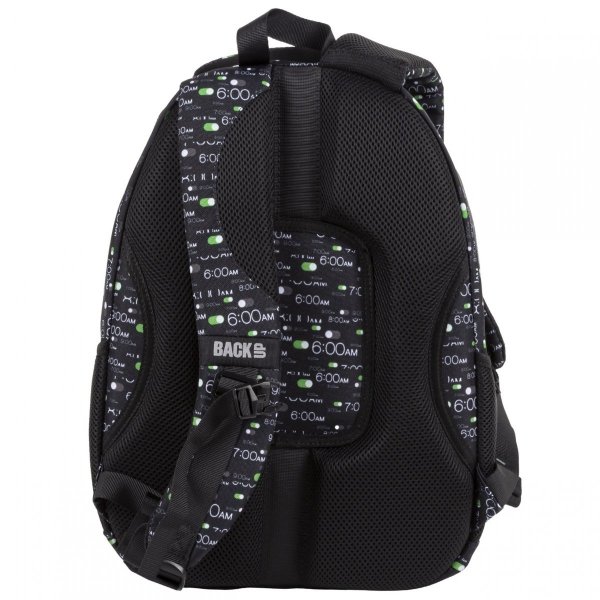 Zestaw Godziny Clock BackUP Plecak Szkolny Młodzieżowy [PLB4A85]