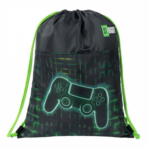 GAMER PLECAK ST.RIGHT SZKOLNY GAME ZESTAW 3w1 GRY DLA CHŁOPAKÓW GAMEPAD