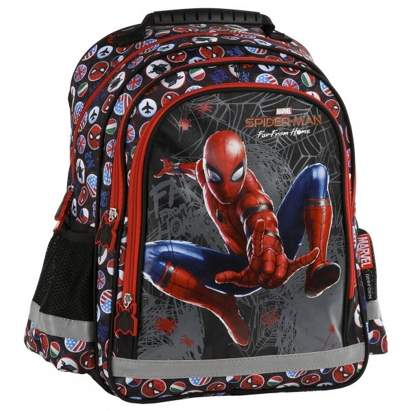 Spider Man Plecak Szkolny dla Chłopaków do Szkoły Podstawowej [PL15BSM13]