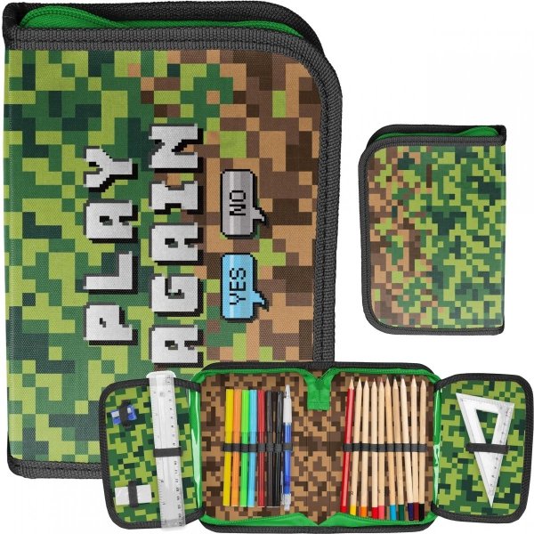 Piórnik Klocki Gra Minecraft Play dla Chłopaków [PP22PX-P001]