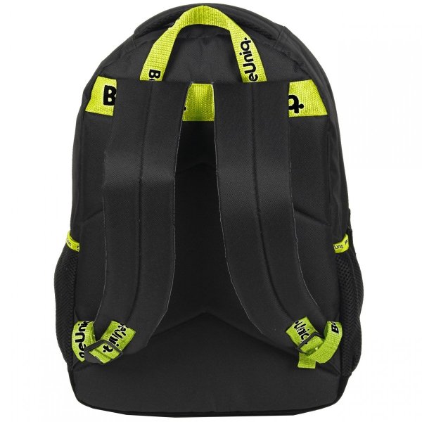 CZARNY MŁODZIEŻOWY PLECAK SZKOLNY PASO BEUNIQ z ŁAŃCUSZKIEM CAUSAL