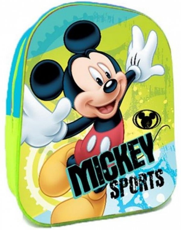 Myszka Mickey Plecaczek 3D Plecak Przedszkolny dla Chłopca [607100]