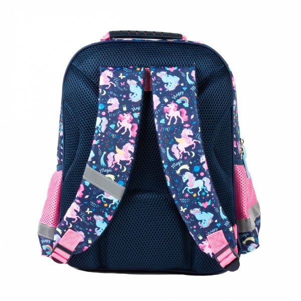 PLECAK JEDNOROŻEC SZKOLNY DO 1 KLASY PODSTAWÓWKI DZIEWCZĘCY UNICORN DERFORM