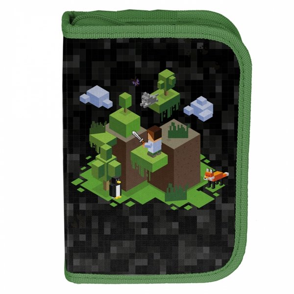 TORNISTER MINECRAFT KOMPLET 5w1 GRY SZKOLNY GAMING DLA CHŁOPAKÓW DO 1 KLASY