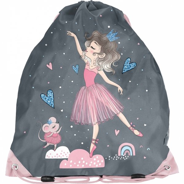 Tancerka Plecak Szkolny Balerina Paso Komplet 5w1 [PP23BA-116]