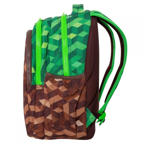 PLECAK COOLPACK CP ZESTAW 5w1 GRA PIKSELE GAME MINECRAFT DLA CHŁOPAKA
