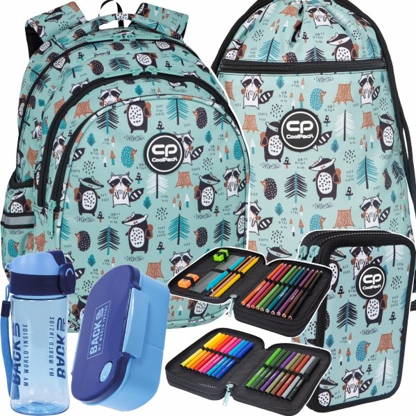 Plecak Cp Coolpack Szopy do Szkoły Podstawowej Patio komplet [F029661]