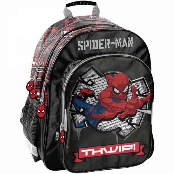 SPIDERMAN PLECAK DO KLAS 1-3 ZESTAW 3w1 MARVEL SZKOLNY PASO CHŁOPIĘCY
