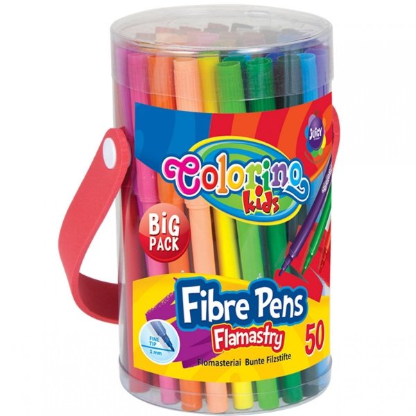 Pisaki Mazaki Flamastry Big Pack Colorino 50 szt Szkolne [34708PTR]