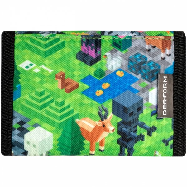GRA PIKSELE DZIECIĘCY PORTFEL MINECRAFT DLA DZIECKA GAME GAMER GAME GAMING