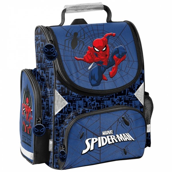 TORNISTER SPIDER-MAN SZKOLNY DO 1 KLASY PODSTAWÓWKI DLA CHŁOPAKA ZESTAW 5w1