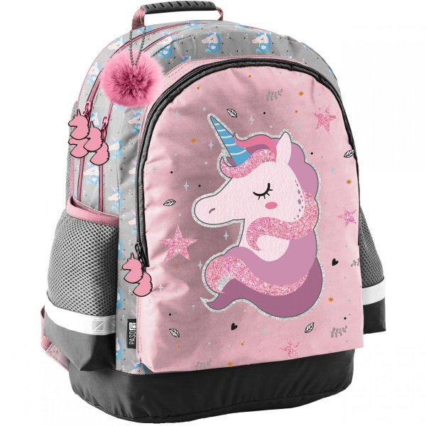 Komplet 5w1 Jednorożec Plecak Szkolny dla Dziewczynki Unicorn [PP22JE-116]