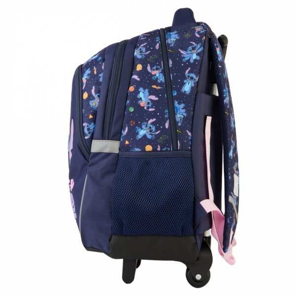PLECAK STITCH NA KÓŁKACH KOMPLET 3w1 SZKOLNY DLA UCZENNIC STICH DZIEWCZĘCY