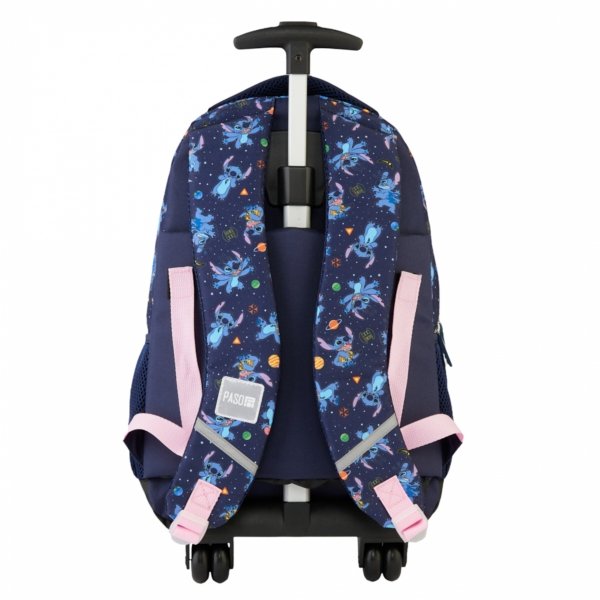 PLECAK STITCH NA KÓŁKACH KOMPLET 3w1 SZKOLNY DLA UCZENNIC STICH DZIEWCZĘCY