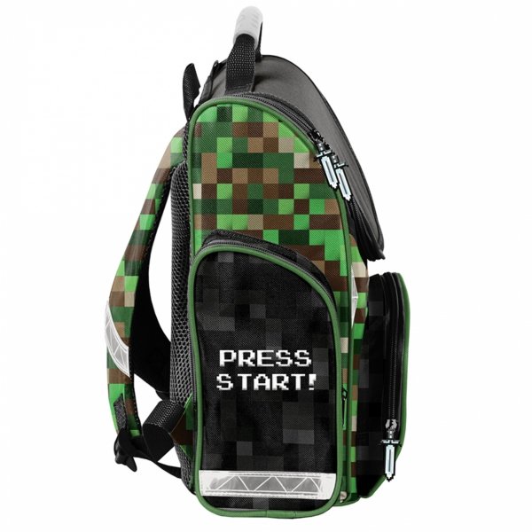TORNISTER MINECRAFT KOMPLET 6w1 GRY SZKOLNY GAMING DLA CHŁOPAKÓW DO 1 KLASY