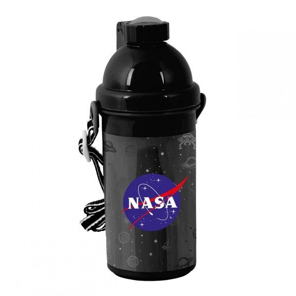 Tornister do 1 Klasy NASA Chłopięcy Czarny Paso [PP21NS-525]