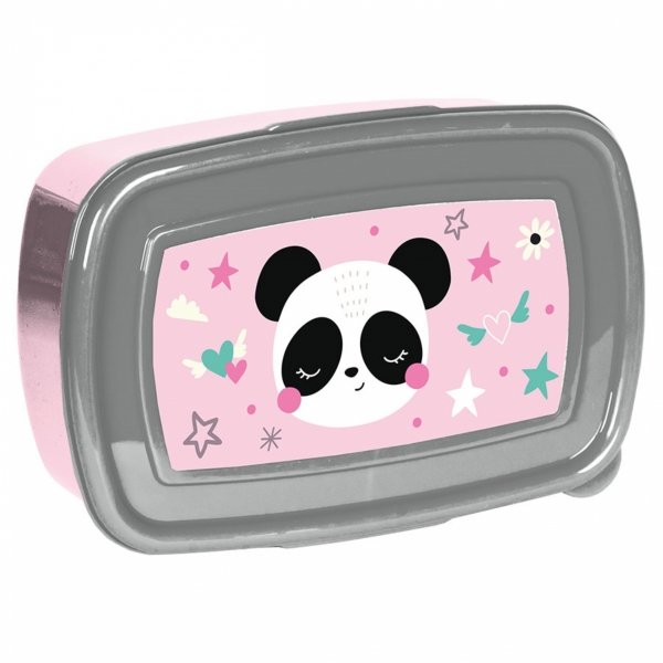 PANDA ŚNIADANIÓWKA DLA DZIEWCZYNKI POJEMNIK NA DRUGIE ŚNIADANIE PASO