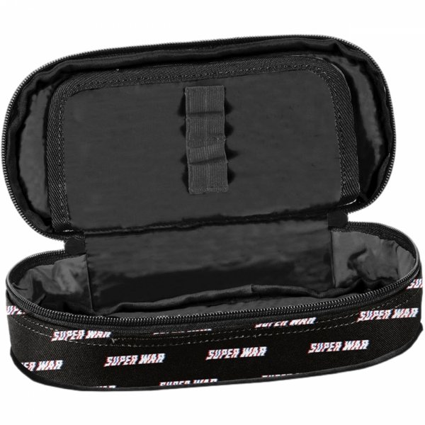 PIÓRNIK AVENGERS CHŁOPIĘCY IRON MAN SZKOLNY OWALNY Z KLAPKĄ KAPITAN AMERYKA