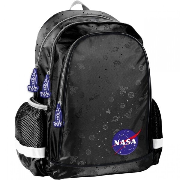  Zestaw 3 ele. Nasa Plecak Szkolny dla Chłopaka Kosmiczny [PP21NN-081]