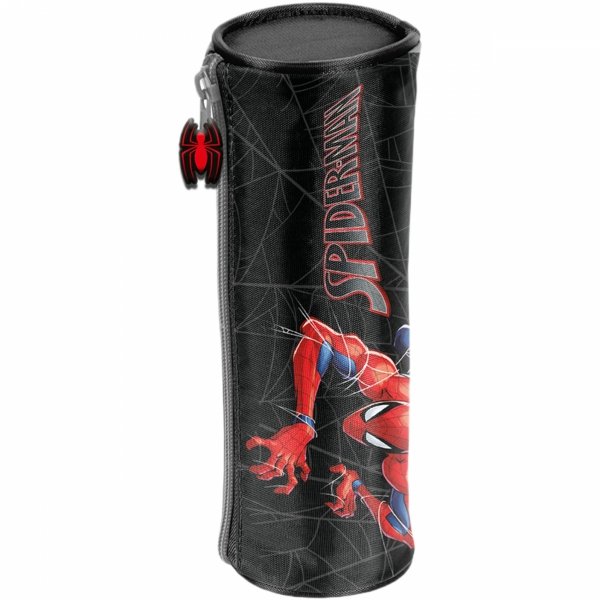 PIÓRNIK TUBA SPIDERMAN SZKOLNY DLA CHŁOPAKA OKRĄGŁY MARVEL PASO