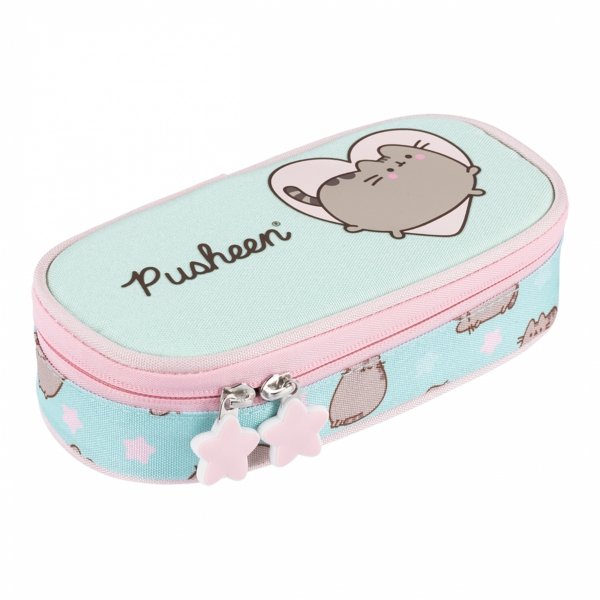 PLECAK PUSHEEN MINT KOMPLET 3w1 MAJEWSKI DLA DZIEWCZYNY KOT KOTKI