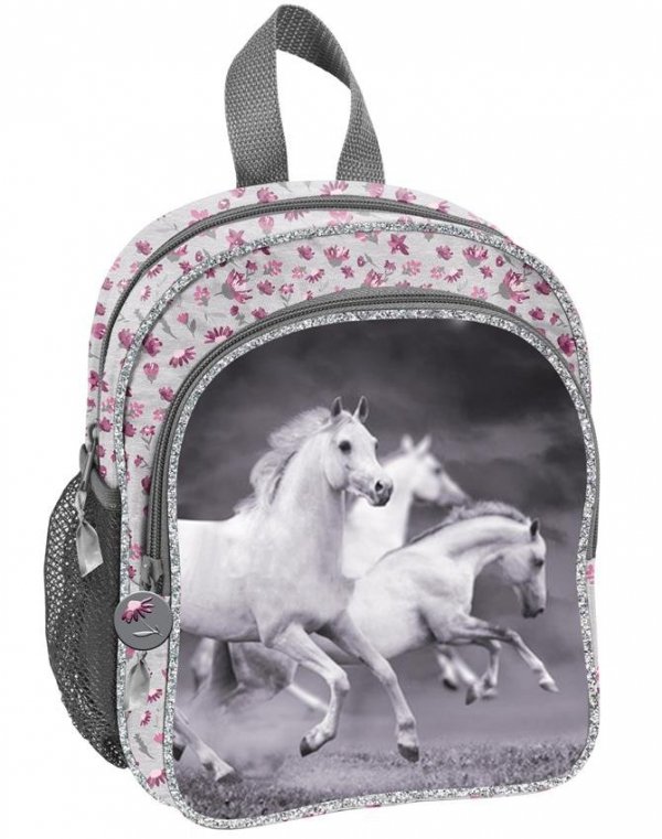 Plecak do Przedszkola dla Dziewczynki Koniem Konie [PP19HS-309]