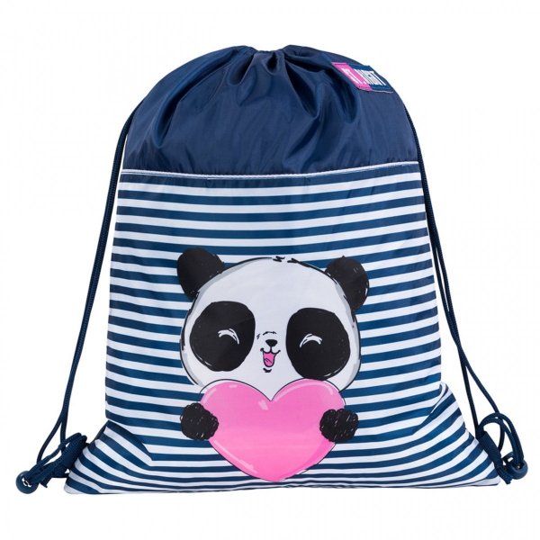 Plecak dla Uczennicy St.Right Majewski Panda zestaw 5w1 [BP26]