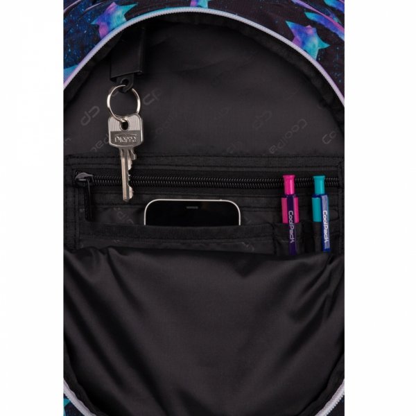 GWIAZDKI CP PLECAK COOLPACK SZKOLNY ZESTAW 5w1 DLA DZIEWCZYNKI STAR NIGHT