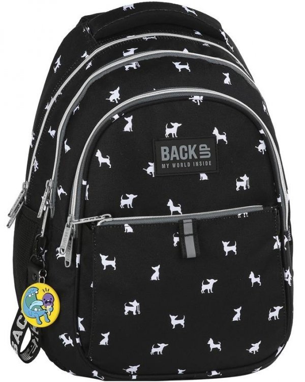 Plecak Piesek Chihuahua Młodzieżowy BackUP do Szkoły [PLB2A06]