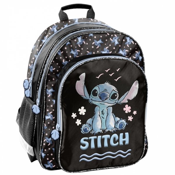 STITCH PLECAK SZKOLNY DO KLAS 1 KOMPLET 5 ele. LILO i STICH DLA DZIEWCZYNEK