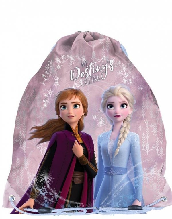 Worek Kraina Lodu na Buty Kapcie Wf Frozen [DOE-712]