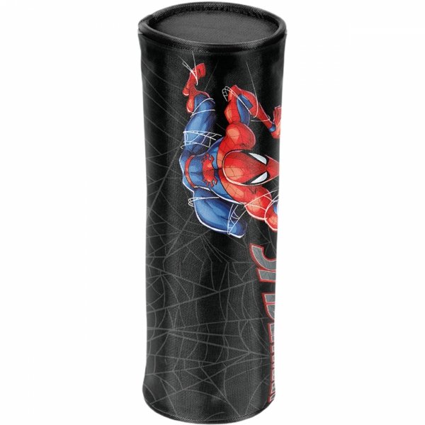 PIÓRNIK TUBA SPIDERMAN SZKOLNY DLA CHŁOPAKA OKRĄGŁY MARVEL PASO