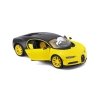 Maisto Model kompozytowy Bugatti Chiron żółto-czarny 1/24